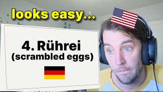 Pronouncing the 10 German Words that Non-German's CAN'T Pronounce!