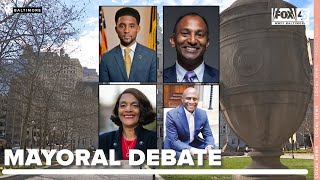 Baltimore's top mayoral candidates debate just days before early voting begins