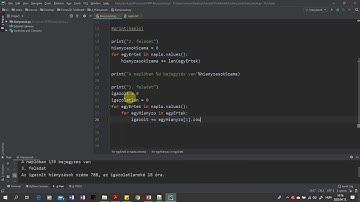 3. Igazolt, igazolatlan hiányzások megszámlálás - 2017. október Programozás Python - Hiányzás