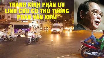 Xe ôm Grab Bike đón đoàn xe tang thủ tướng Phan Văn Khải không giống ai - funeral convoy