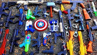 Tembak Plastik Nerfgun Seperti * Watergun, Soft Bullet, Sniper, Ak47, M16, Machine Gun, Nerf 071