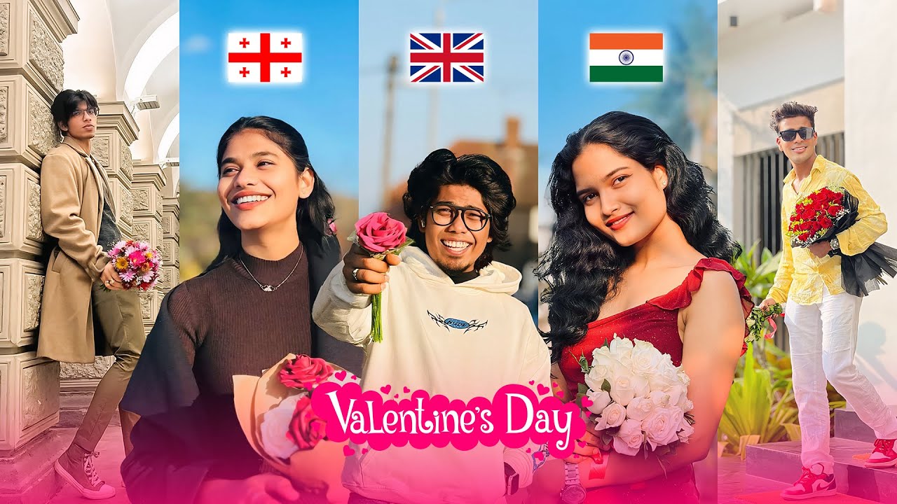 Valentines Day 😍 Georgia ❤️ UK ❤️ India - Chattambees
