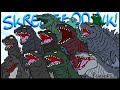 Godzilla KOTM | Godzilla's 12 Days of Christmas! (Godzilla Comic Dub)