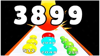 2048 Run 3D - Number Puzzle Vs Rotate Tower Android screenshot 4