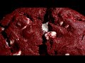 Red velvet white chip  crumbl cookies