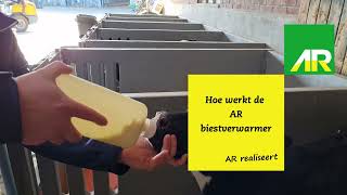 Hoe werkt de AR Biestverwarmer