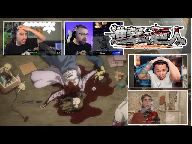 海外の反応 進撃の巨人4期15話 クサバーさんの家族の話に驚く Youtube 海外の反応 進撃の巨人4期15話 クサバーさんの家族の話に驚く Youtube