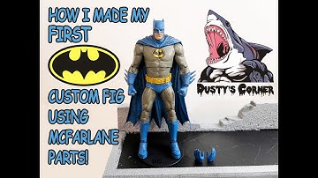 DC Multiverse | Custom Figure | BlueYellowGrey Batman | McFarlane Toys | Todd McFarlane | DC Comics
