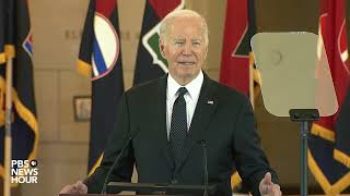 WATCH: Biden lends support to Jewish community on Holocaust remembrance