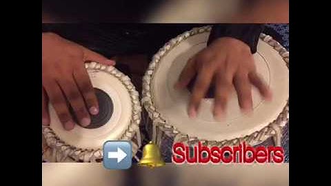 How to learn tabla lesson 16 taal roopk by Harpreet singh