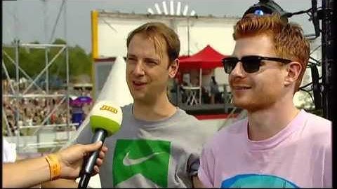 Interview Django Django @ Rock Werchter 2013