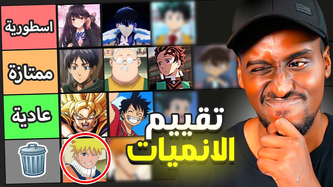 تقييم افضل انميات المتابعين | الترتيب غريب !!