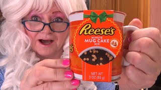 Granny McDonald's How to Make a Mug Cake | Reese's Hershey's Kisses Froot Loops MUG CAKES