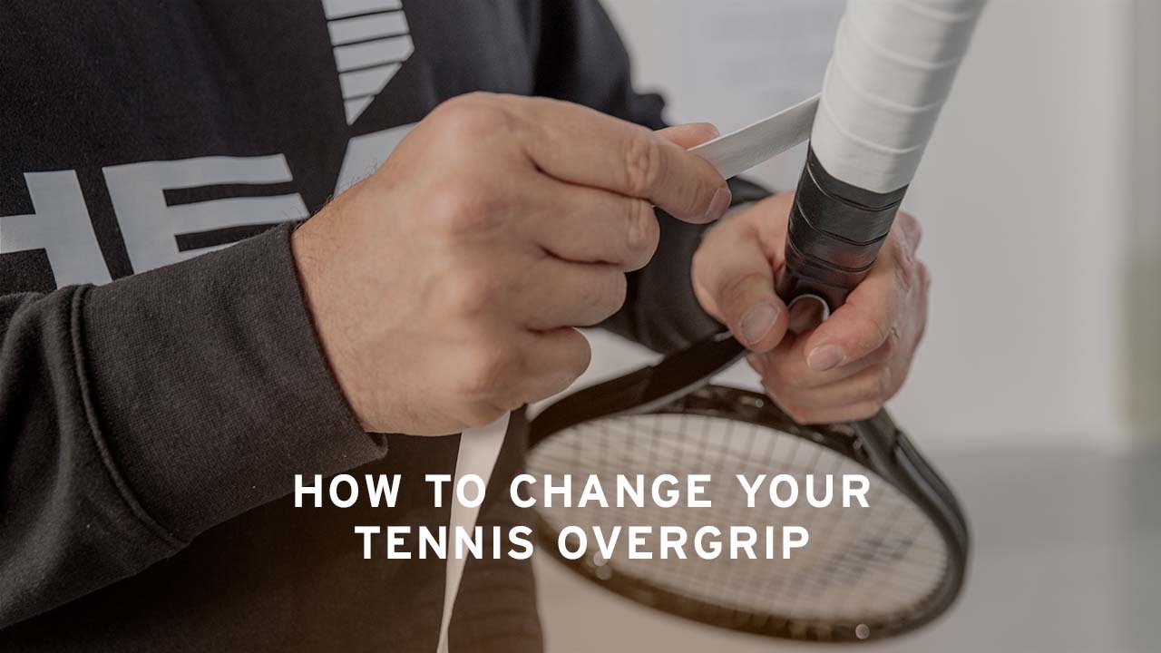 How to place an overgrip on a padel racquet – HEAD