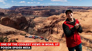 ONE OF THE COOLER VIEWS IN MOAB TO JEEP TO PLUS MTBING A SKETCHY TRAIL | CASEY CURRIE VLOG