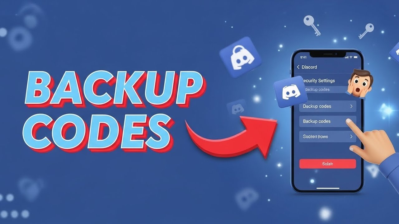 Backup Key Discord How to Get Discord Backup Codes - YouTube
