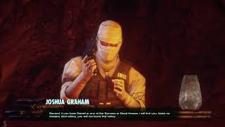 Joshua Graham uses Terrifying Prescence on the Courier - Fallout: New Vegas