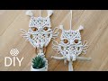 MACRAME OWL Plant Hanger 🦉 Flower Pot Holder (DIY)