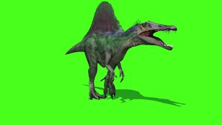 Dinosaur Green Screen Video