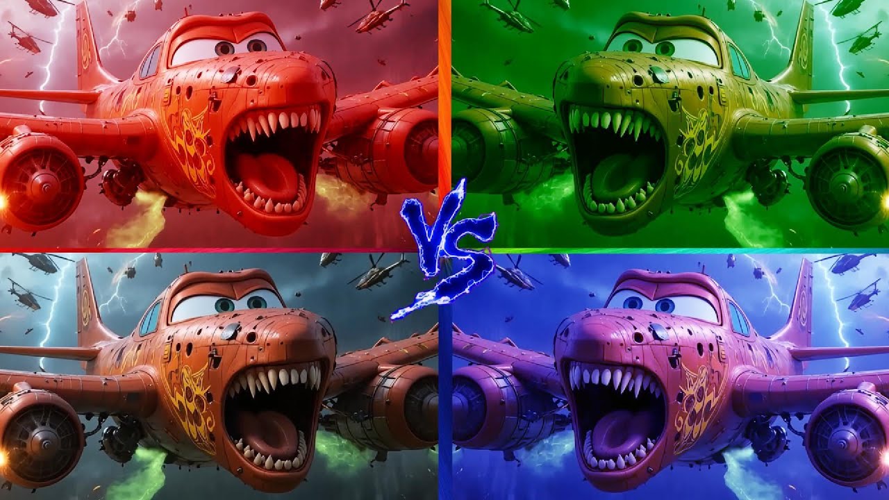 ✈️🔥😂MCQUEEN INFECTED SKY🎶 Coffin Dance Song