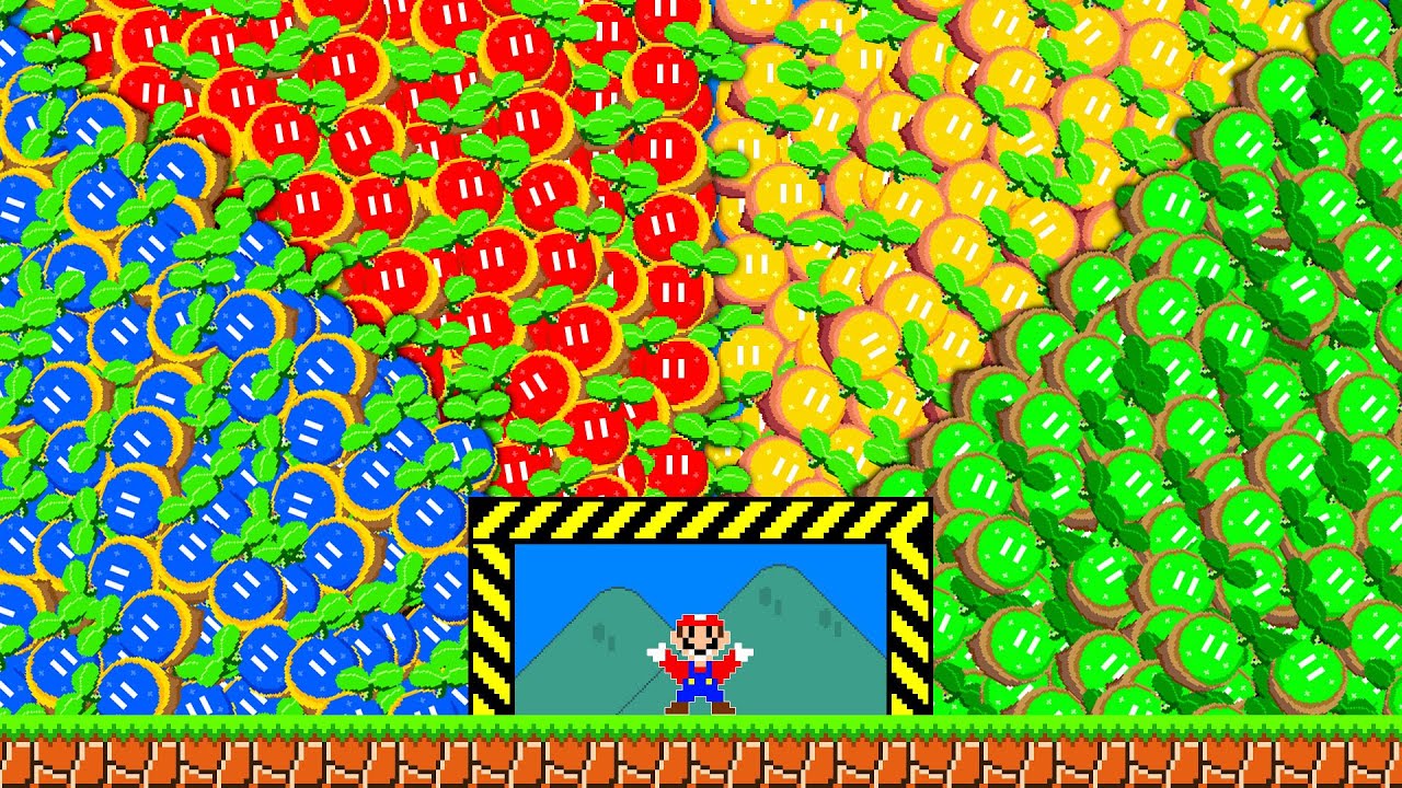 What Happens When Mario Has Too Many 1-UP Mushrooms and Upgrading to ...