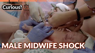 Male Midwife Delivers Fourth Baby at Rotunda | 24 Hour Baby Hospital