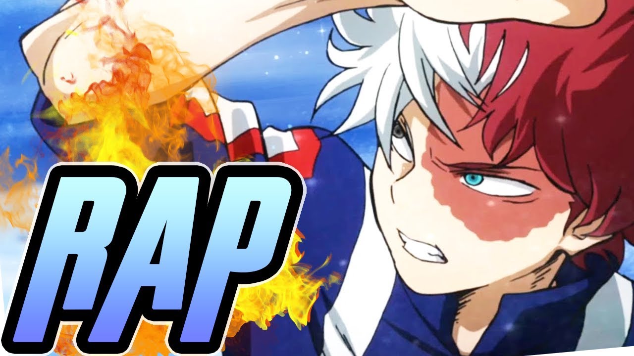 Todoroki Rap Song Fire And Ice Rustage Ft Ozzaworld Mha Youtube - roblox ids for picture of todoroki