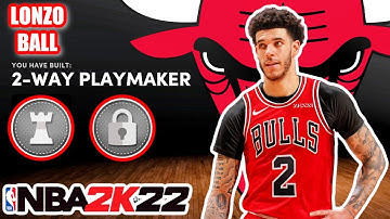BEST LONZO BALL BUILD ON NBA 2K22!
