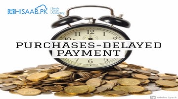 How to make use of a direct purchase invoice with delayed payment terms on hisaab.pk