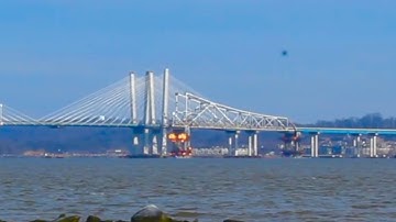 Tappan Zee Bridge Demolition HD Live Video 1-15-19