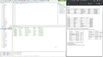 Create database & table & use Search Query Statement | Question Set 08 |Java Institute