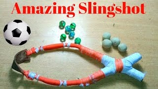 Slingshot (Gulel), How to make slingshot with football.