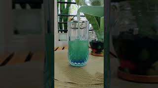 Fresh Mint Lagoon Mocktail 🤤 #mintdrink #summerdrink #mocktail #mojito #coolingdrinks #shorts