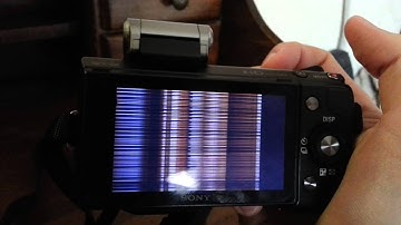 Sony NEX 5n display problem