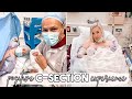 C-Section Birth Vlog | Repeat Cesarean (Positive Experience) | Baby Meets Big Sister