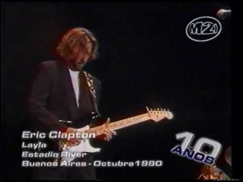 ERIC CLAPTON Live At The River Plate Stadium, Buenos Aires Argentina 1990  DVD