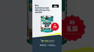Bison Kit Universal Contact Adhesive Glue, Super Strong, Liquid, 650ml