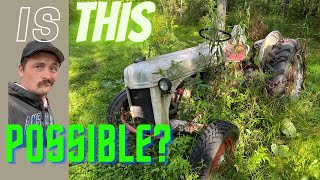 Can an old Ford 8n CUT RAKE &BALE HAY?