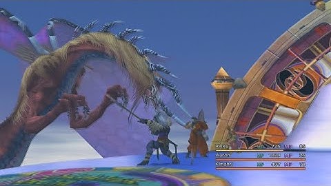 Final Fantasy X HD: No Sphere Grid - Evrae (No Trio Of 9999)