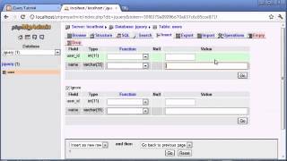 jQuery Tutorial   113   Updating database table values Net Worth