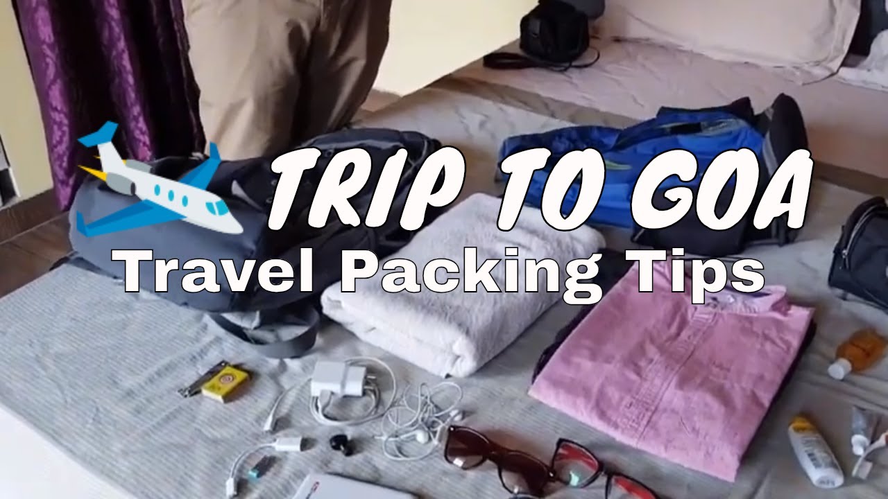 goa trip packing list