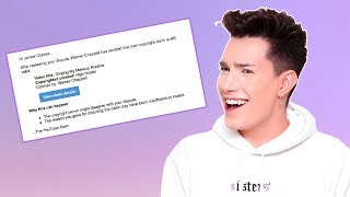 James Charles Got Copyrighted... (Singing My Makeup Routine)