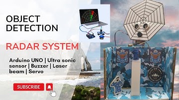 How to make a radar system | Arduino missile defence radar system in action