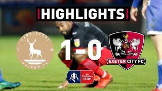 HIGHLIGHTS: Hartlepool United 1 Exeter City 0 (10\/12\/19) Emirates FA Cup R2 replay