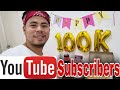 100K Subscribers Simple Celebration |Maraming Maraming Salamat po mga Ka Sitio | Chit-man turns 100k