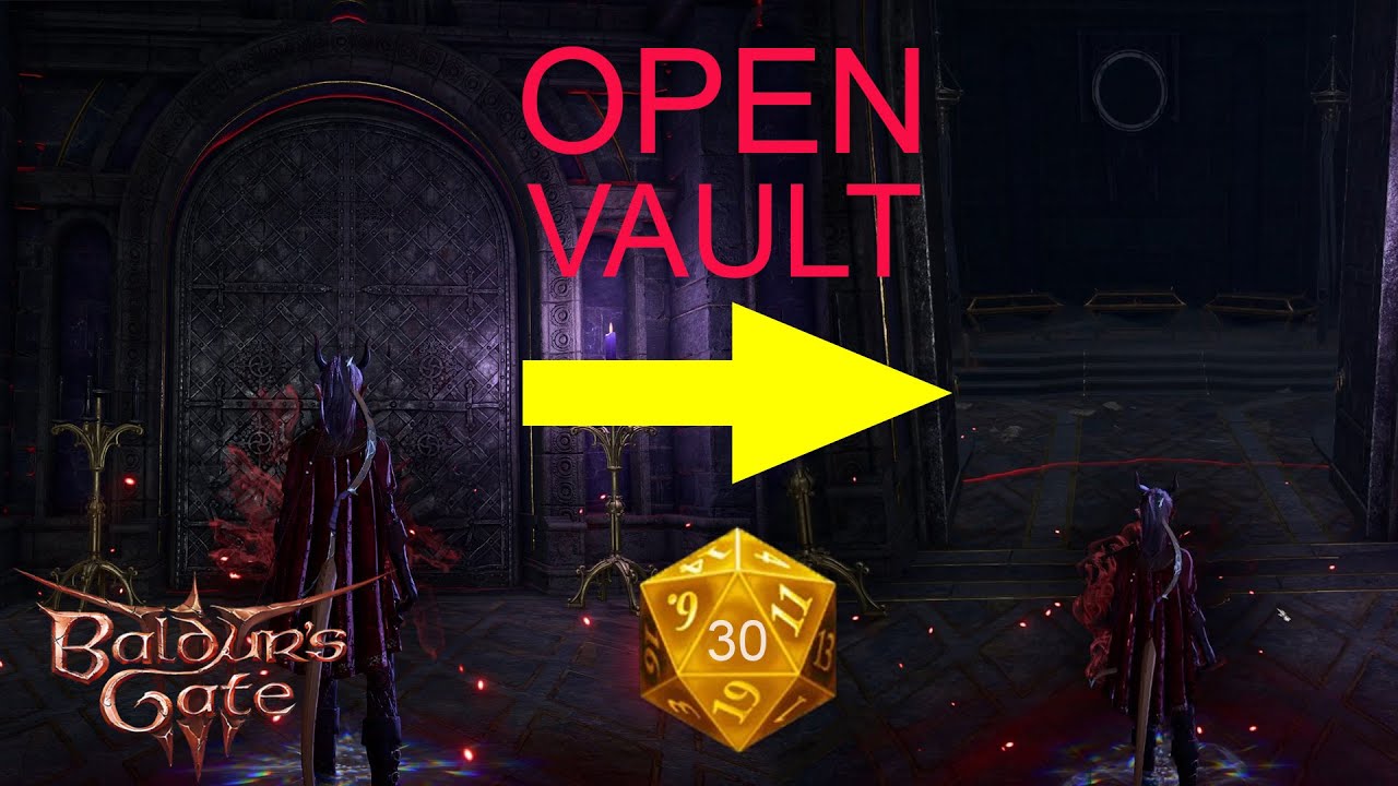 BG3: What's behind the Vault door in Gauntlet of Shar? - YouTube