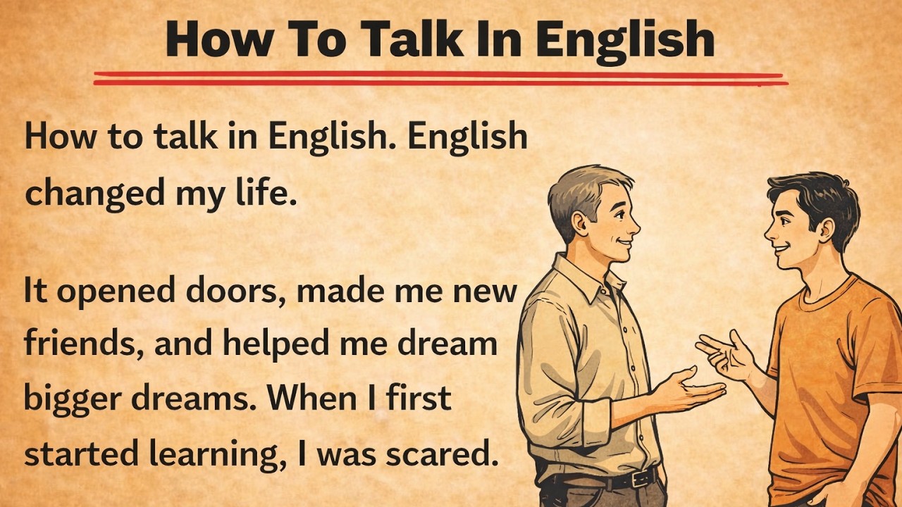 Speak English Naturally | Easy Stories for Beginners | Level 1 Listening & Speaking Practice