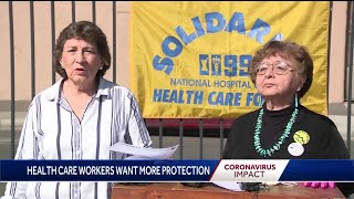 Local health care workers call on governor to expand protections