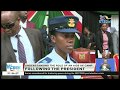 Leutenant Colonel Rachel Nduta, becomes the first female aide de camp to the president