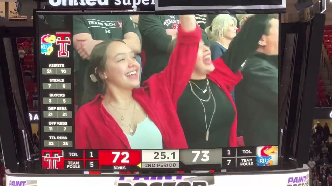 Texas Tech vs KU basketball last minutes of the game 1323 YouTube